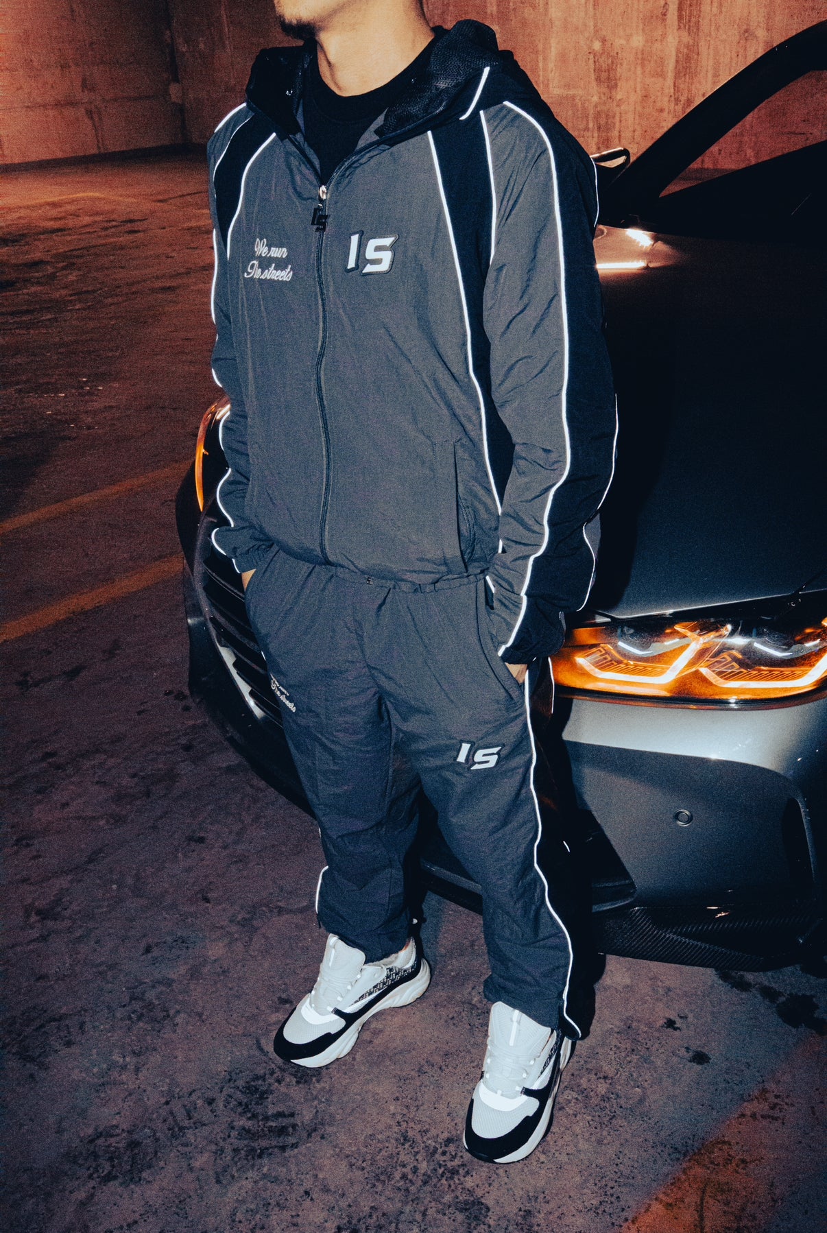 Dark Grey Windbreaker tracksuit V2.0