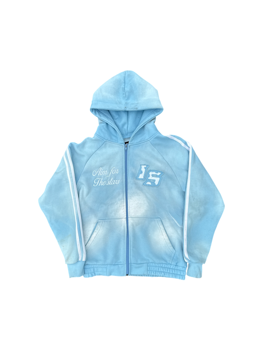 Blue Zip up