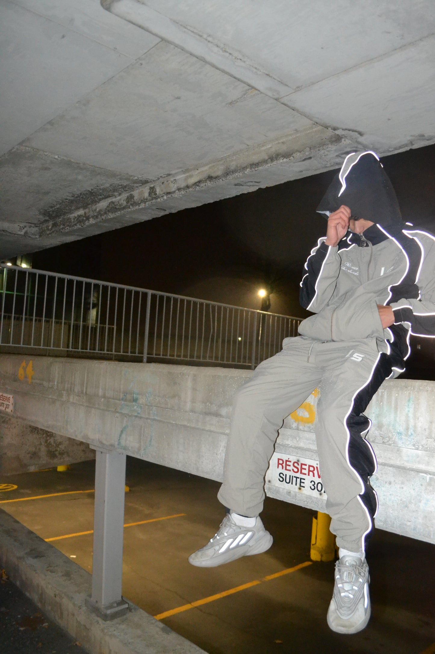 Grey windbreaker tracksuit V2.0