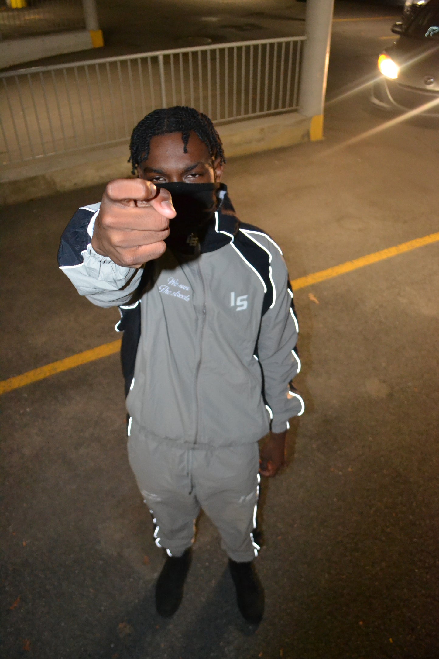 Grey windbreaker tracksuit V2.0