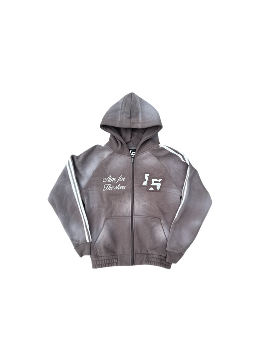 Grey Zip up