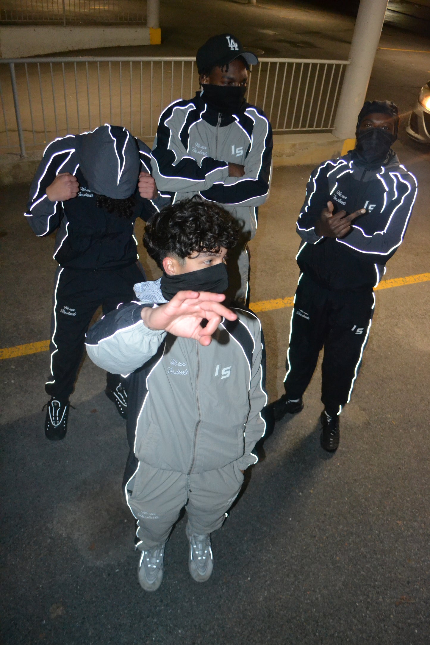 Grey windbreaker tracksuit V2.0