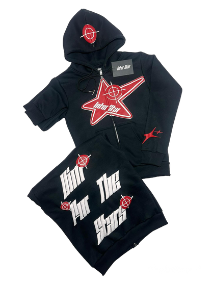 Inter Star Black & Red zip up hoodie