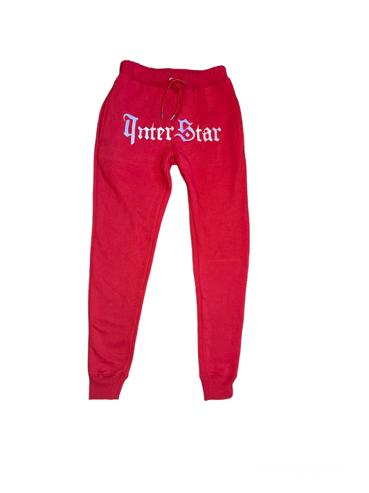 Inter Star Red Sweatpants